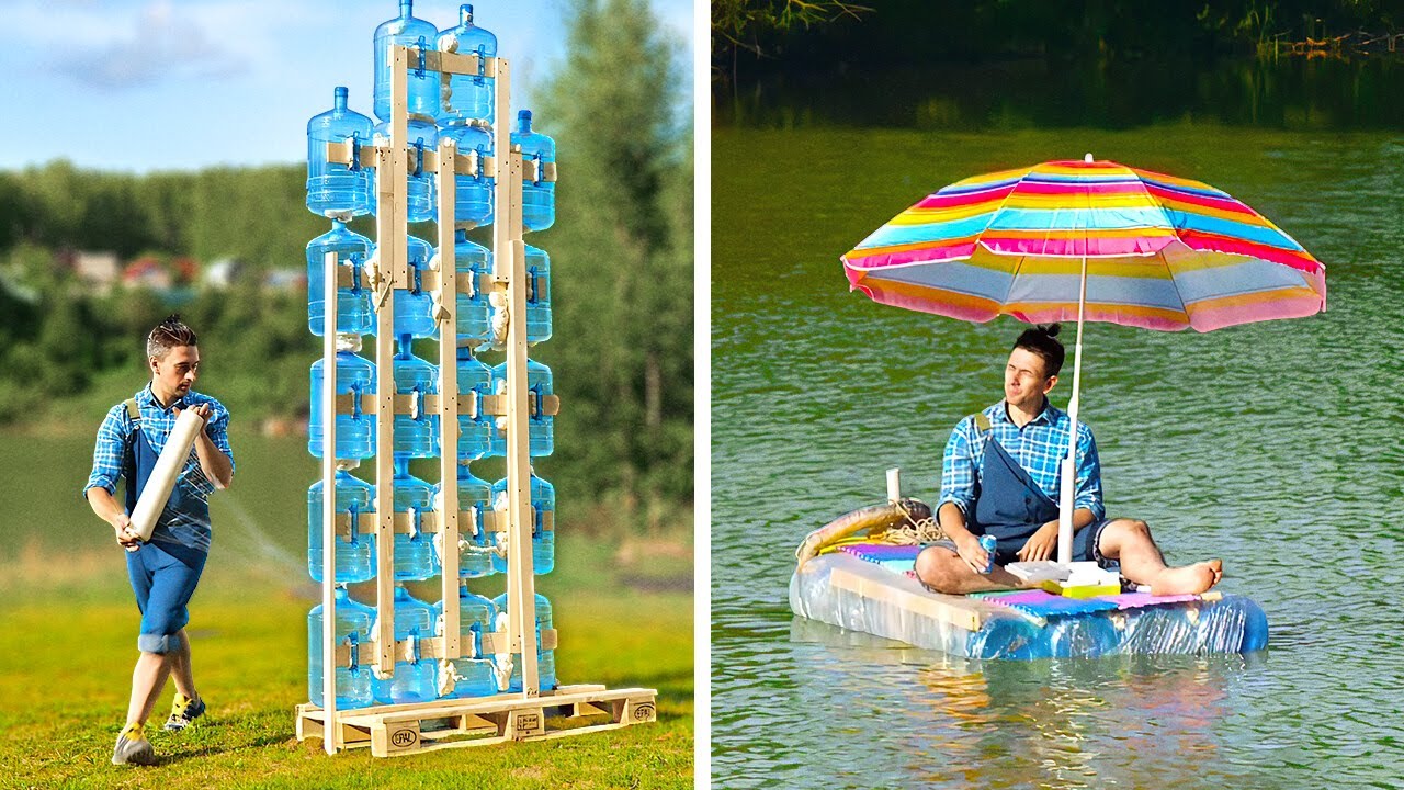 Easy DIY Boats for Big Weekends and Huge Voages