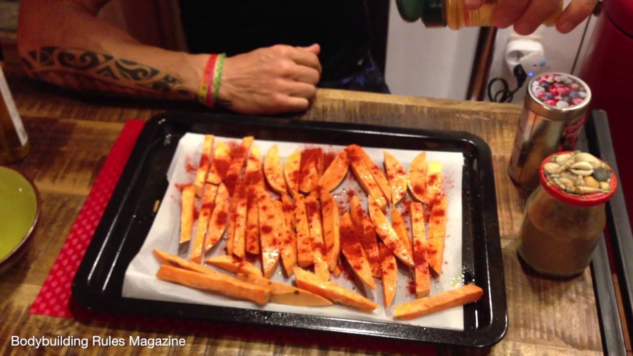 Recette Patates douces par Christophe Bonnefont Magazine Bodybuilding Rules