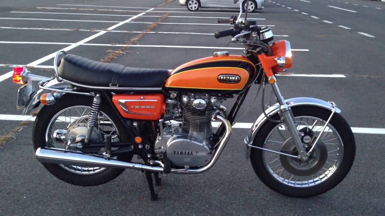 XS650　排気音