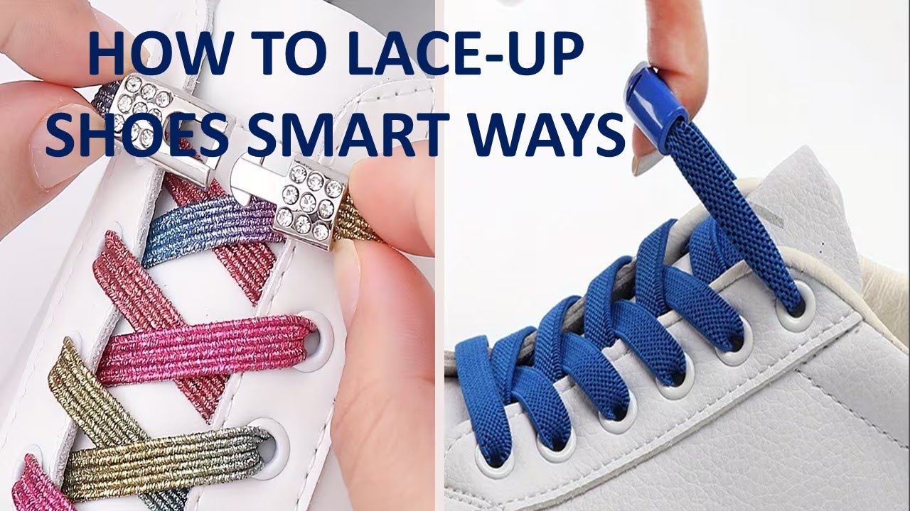КАК ЗАШНУТЬ ОБУВЬ? УЗНАЙТЕ УМНЫЕ СПОСОБЫ ЗАШНУРОВАТЬ ОБУВЬ || КАК НОСИТЬ ОБУВЬ НА ШНУРКАХ || 