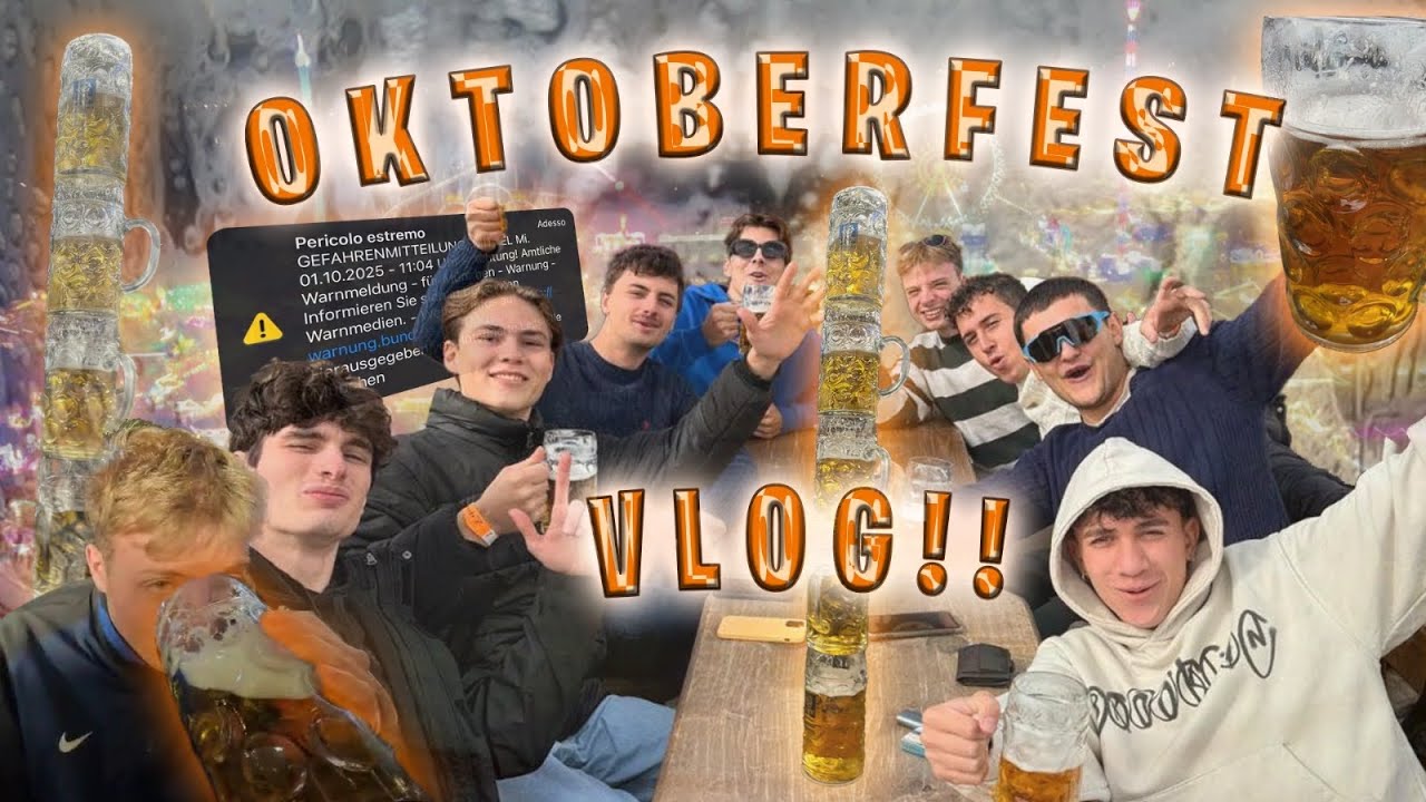 OKTOBERFEST TRA ESPLOSIONI E TANTE BIRRE #VLOG