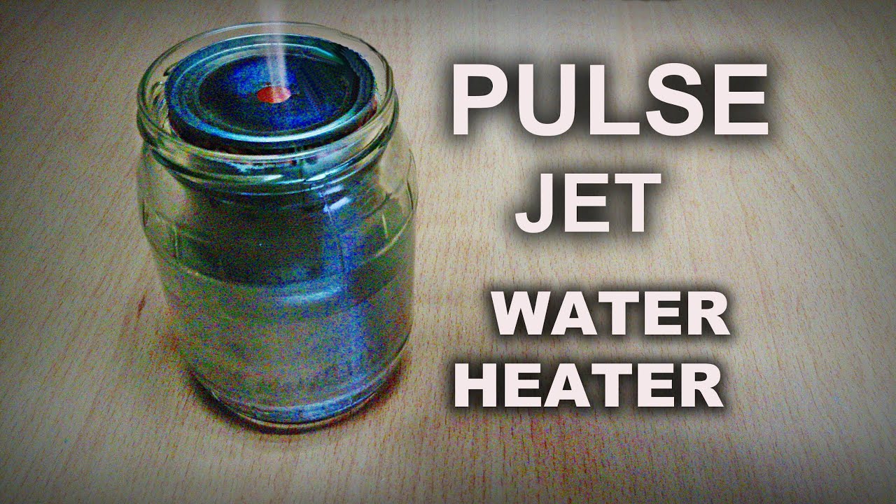 Boiling Water with a Tin Can Pulse Jet!
