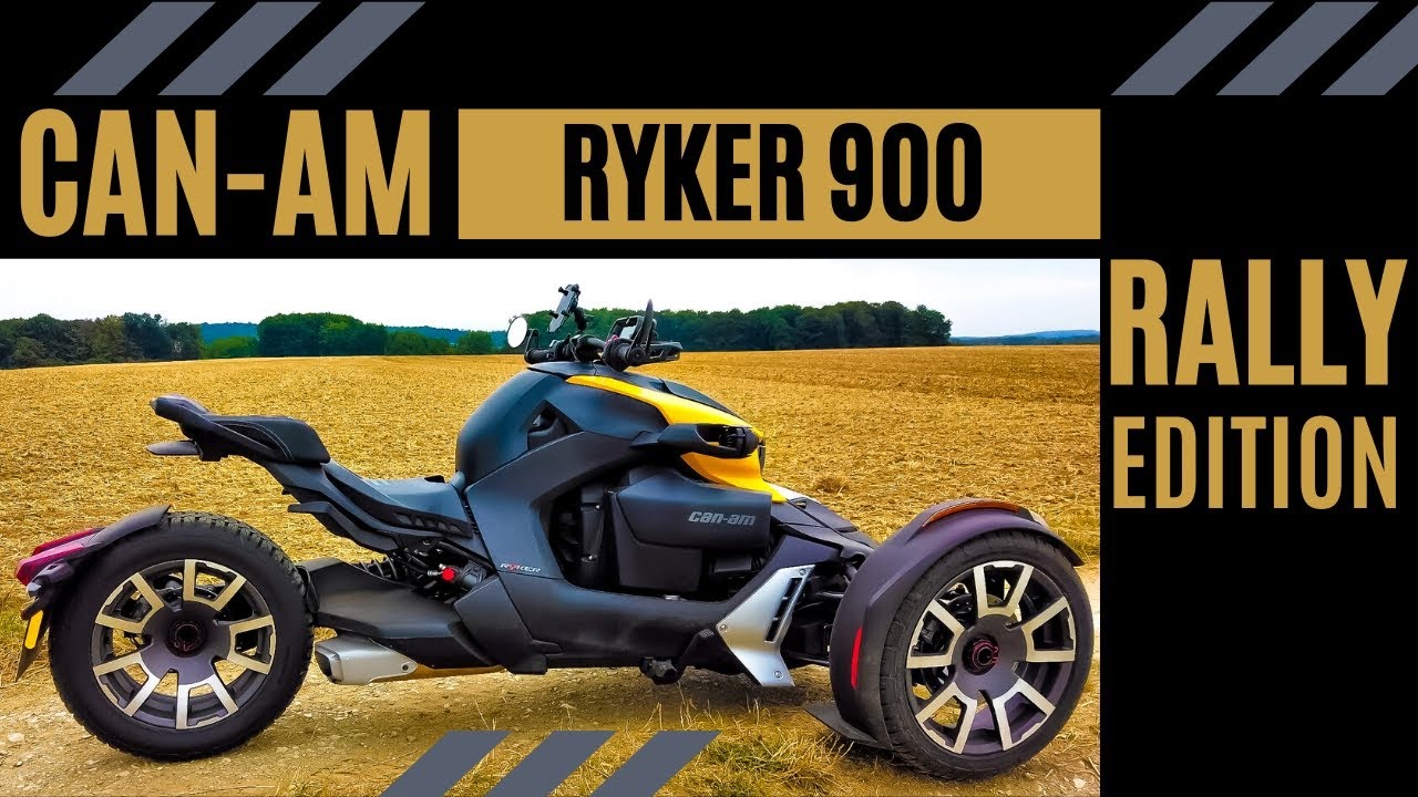 2019 Can-Am Ryker 900 Rally Edition | First Ride | Ryker900 | Can Am
