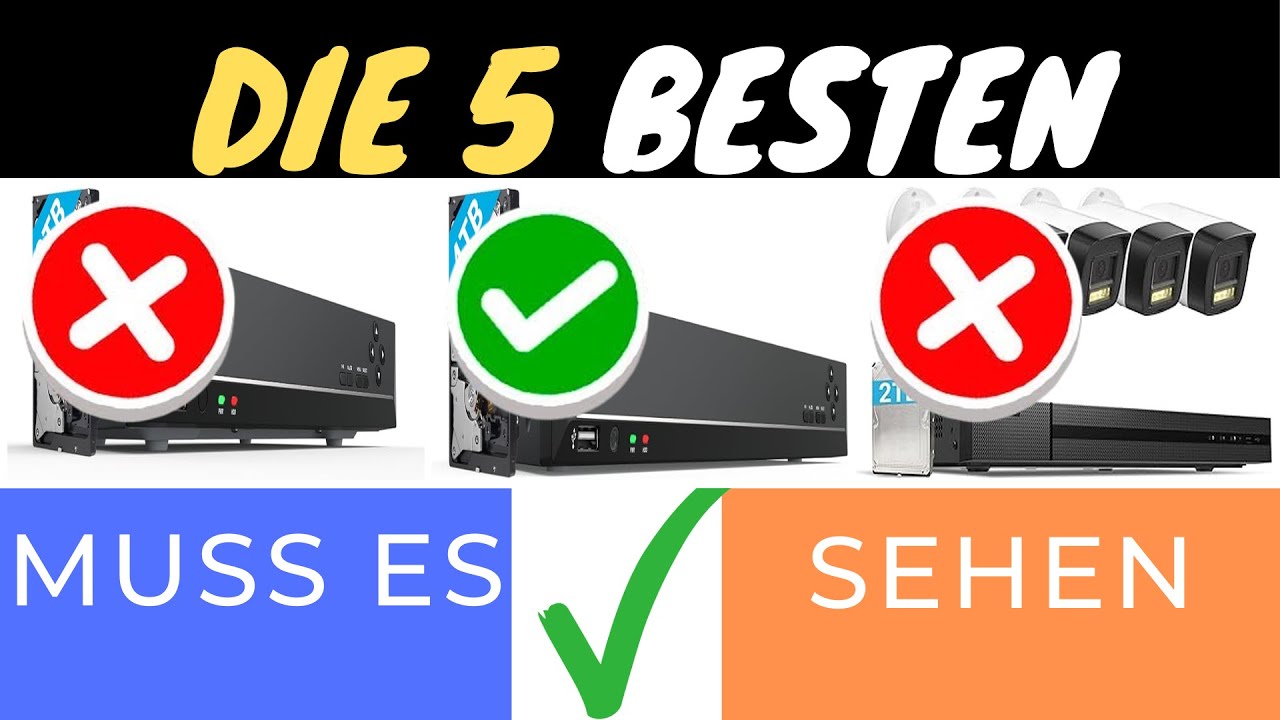 DIE 3 BESTEN POE KAMERA SETS 2025 📹🔥 | TOP ÜBERWACHUNGSSYSTEME IM VERGLEICH!