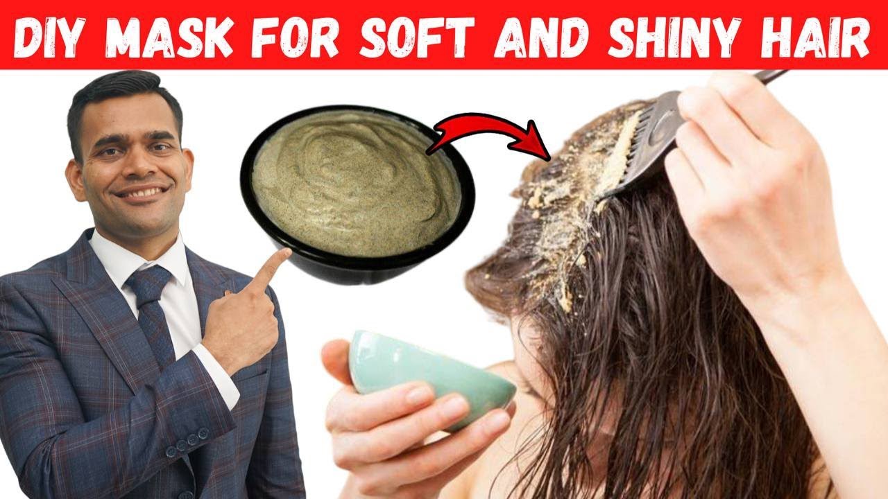 DIY Mask For Soft Shiny and Stronger Hair At Home - Dr.Vivek Joshi