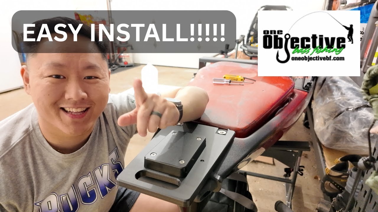 One Objective Bow Mount INSTALLATION - MUST have to mount TROLLING MOTORS