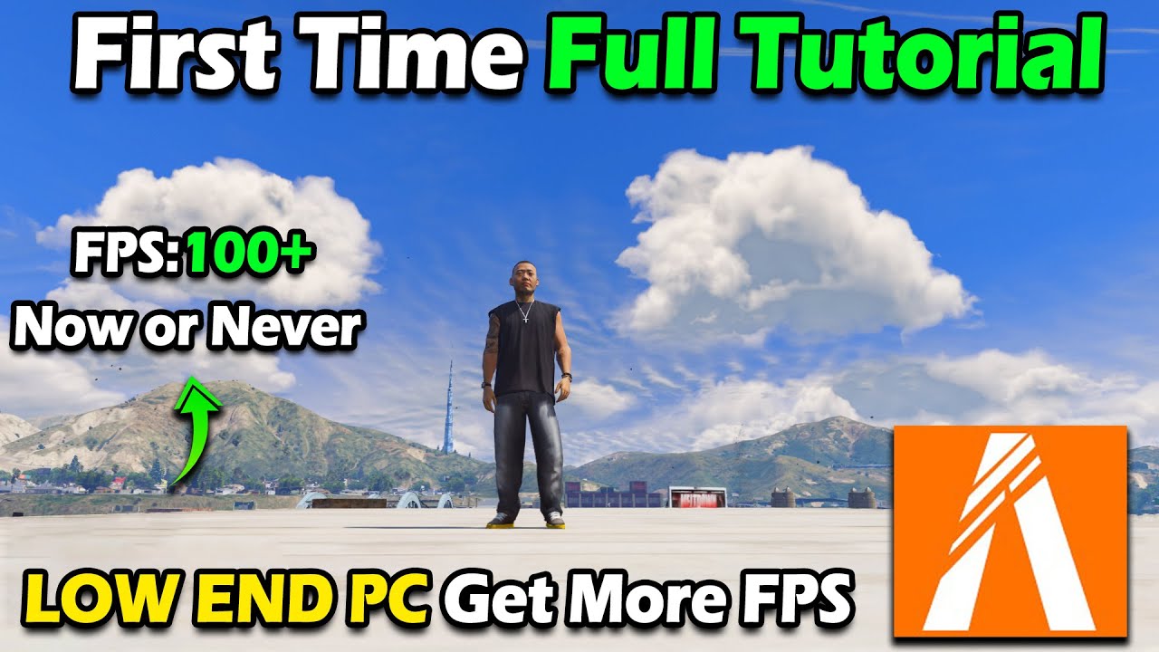 FiveM LOW END PC Complete Tutorial To Get More FPS - For Low RAM & GPU Get 100+ FPS Now or Never!