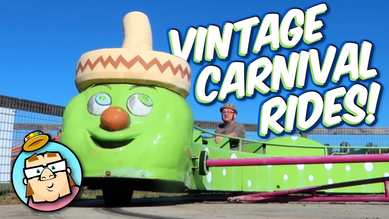 Classic Amusement Park Rides!  Six Gun Territory Wild West Weekend at Kirby Farm!