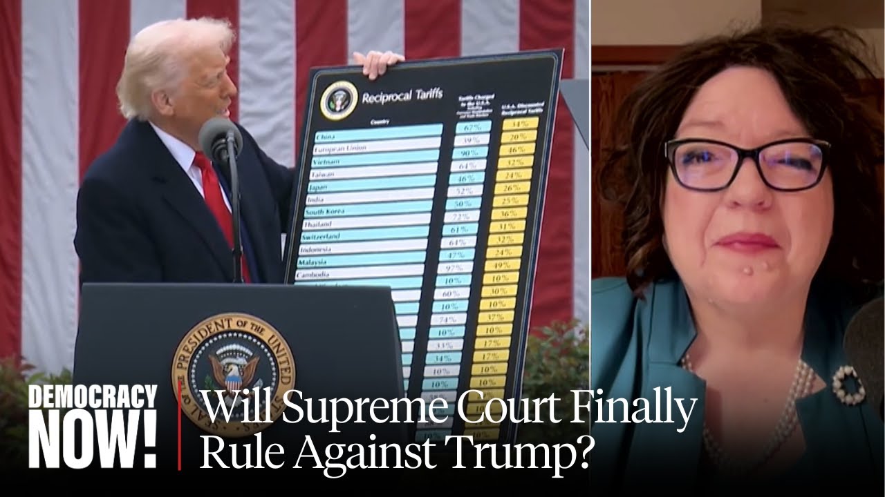Lisa Graves on the Supreme Court, Tariffs, Voting Rights & Legacy of John Roberts
