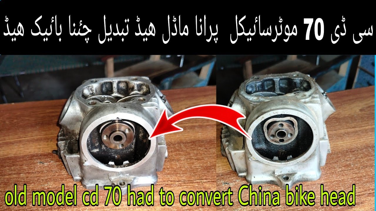 old model cd 70 head to convert China bike head/