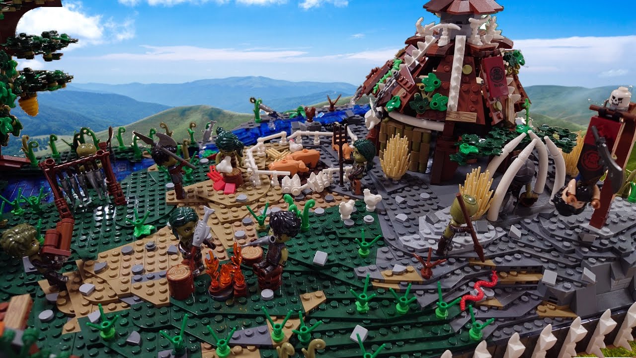 Das Orklager! Ein KiddiCraft / HeroCraft Diorama