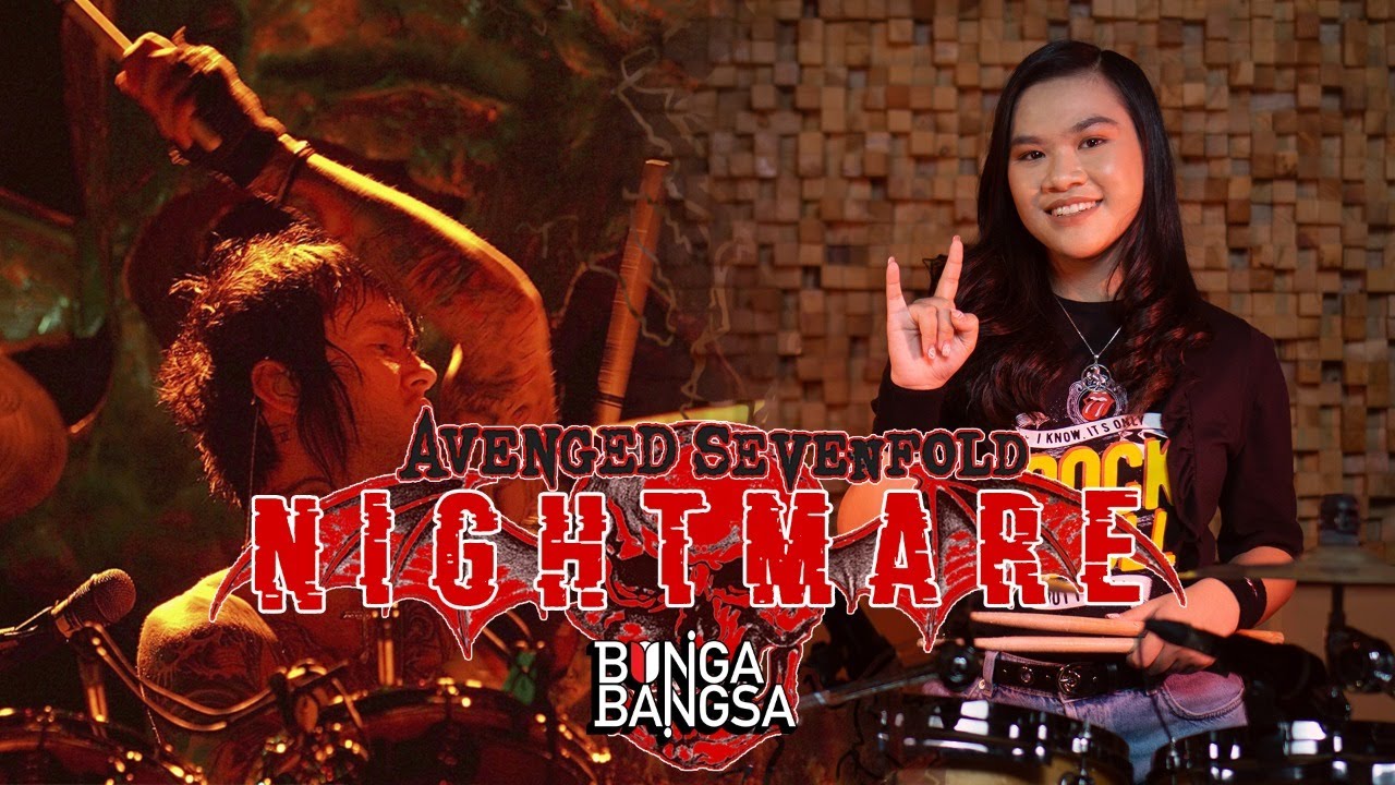 Avenged Sevenfold - Nightmare Drum Cover by Bunga Bangsa
