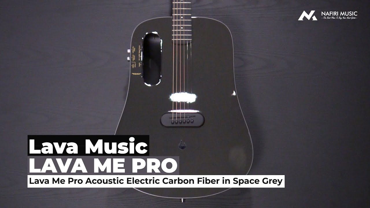 Lava Me Pro Acoustic Electric Guitar   Space Grey