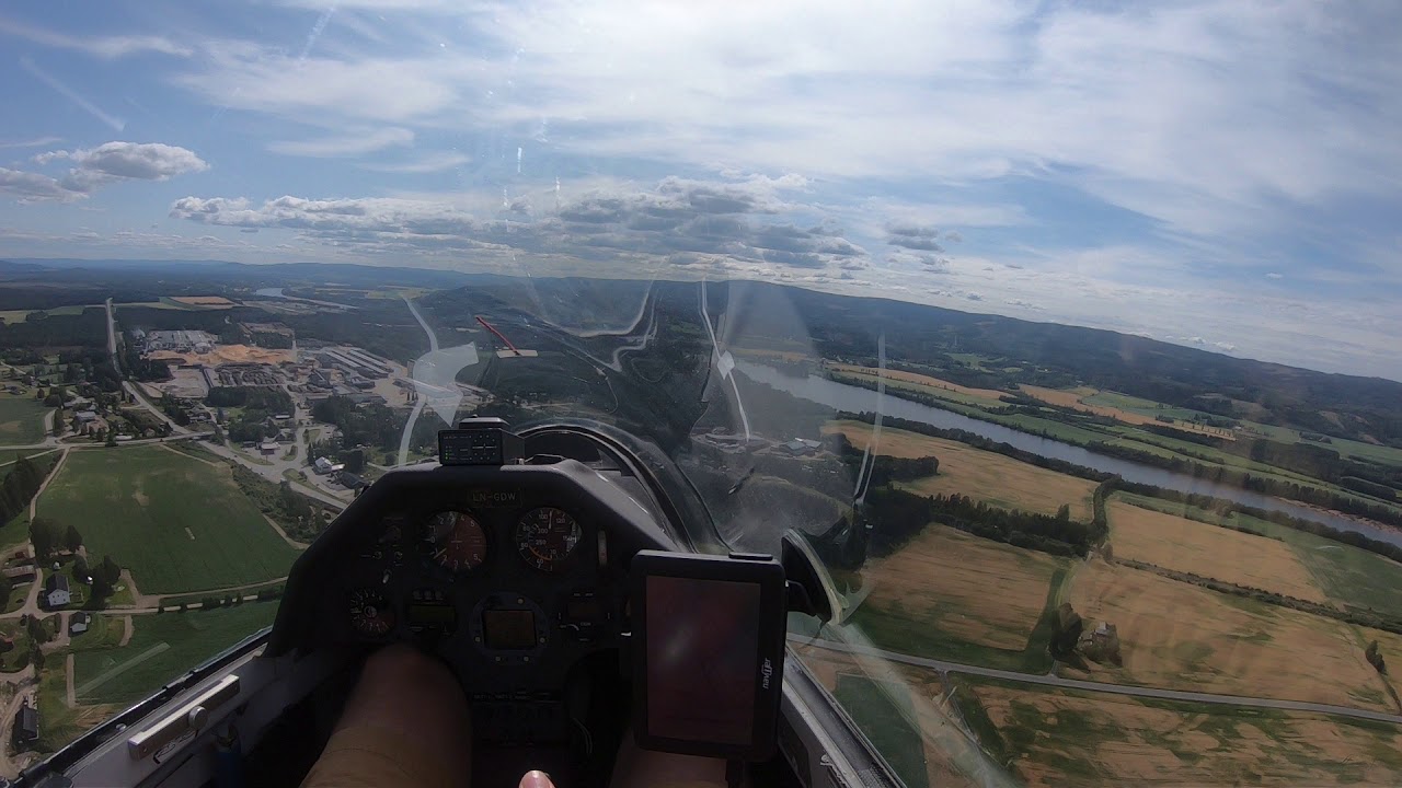 Ground loop. Outlanding 01.08.2019