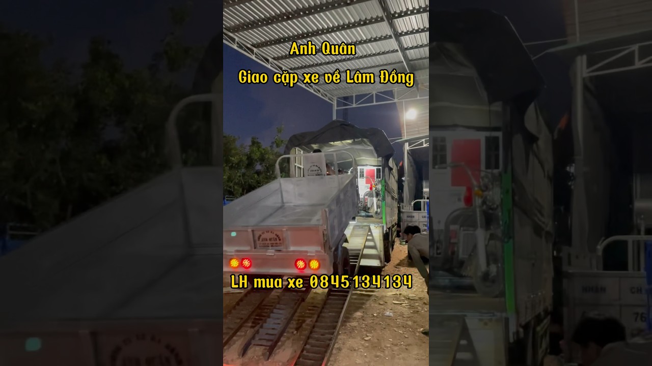 Giao 1 cặp xe ba b&aacute;nh về L&acirc;m Đồng #xebab&aacute;nh #xebagac #xehoalam #xebabanhanhquan #xebabanhcoben