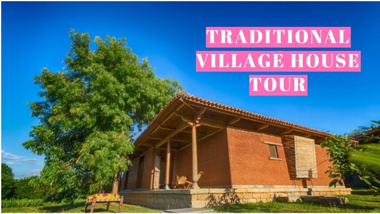 TRADITIONAL VILLAGE HOUSE TOUR | PRIMITIVE MUD HOUSE | MUD HOUSE | HEALTHY VILLAGE FOOD