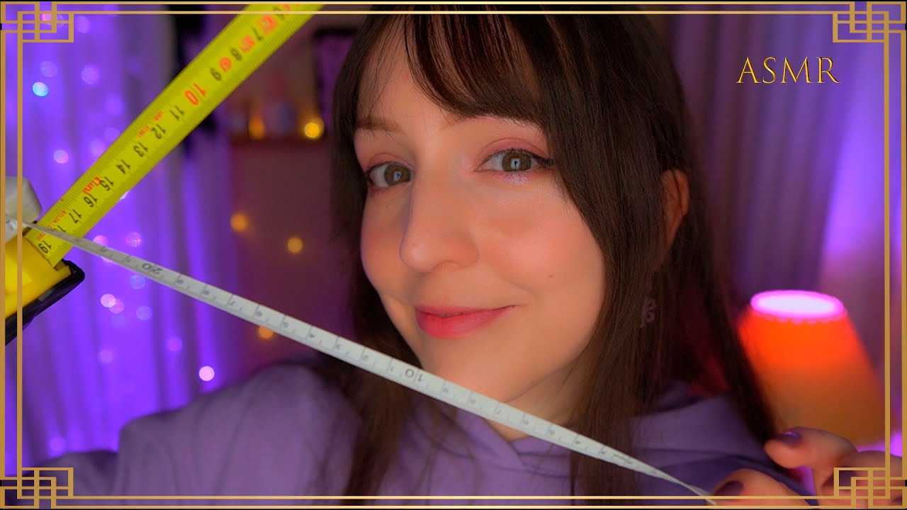 ⭐ASMR Измерение ВАШЕГО лица [Sub] Мягкая ролевая игра