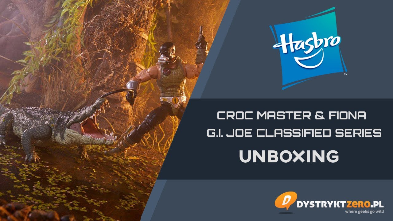 Figurki Croc Master & Fiona G I JOE Unboxing PL