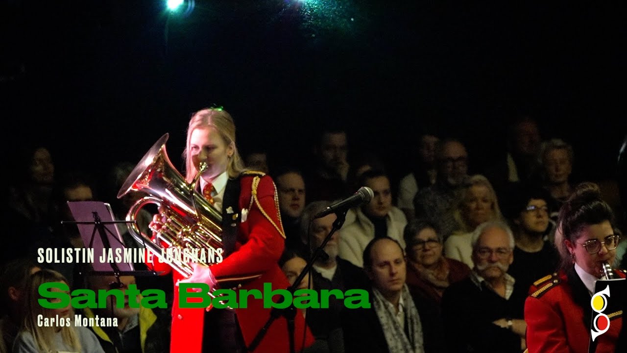 Harmonie Wollishofen, Winterkonzert 2024. Santa Barbara - Euphonium Solo - Carlos Montana