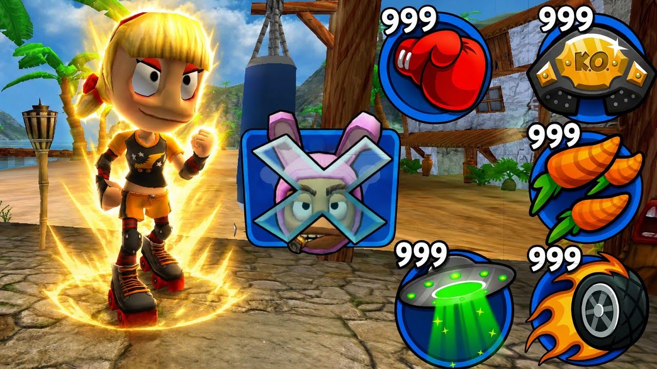 Roxie vs Final Boss Benny 😱🔥 | Beach Buggy Racing MOD APK 🎮 |