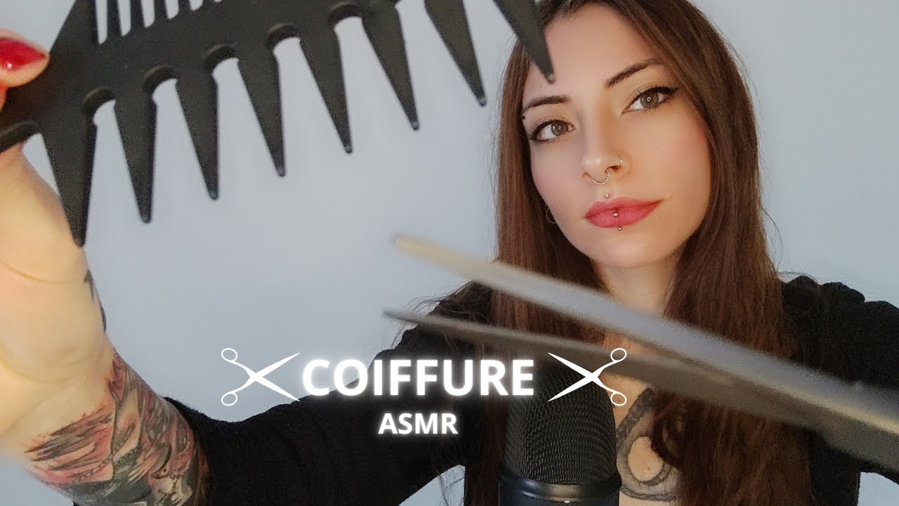 ASMR FRANCAIS | ROLEPLAY COIFFURE | JE TE COUPE LES CHEVEUX ( SECHE CHEVEUX, PEIGNE, CISEAUX