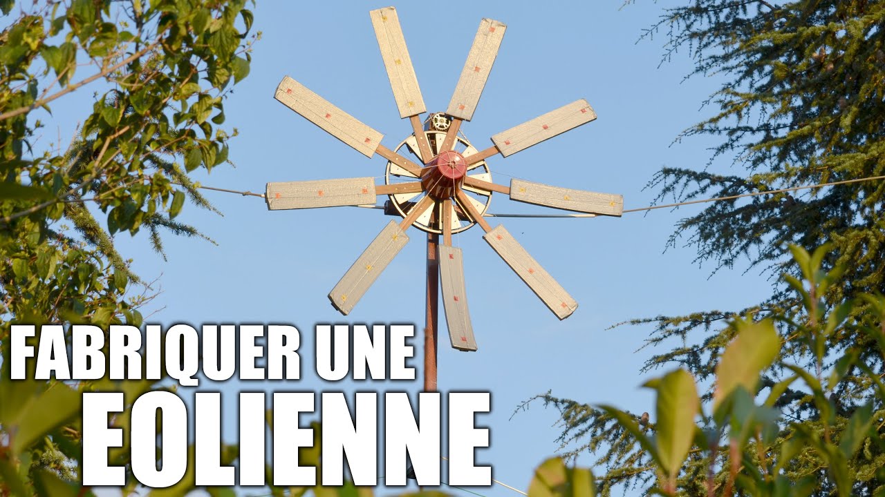 Fabriquer une &eacute;olienne !