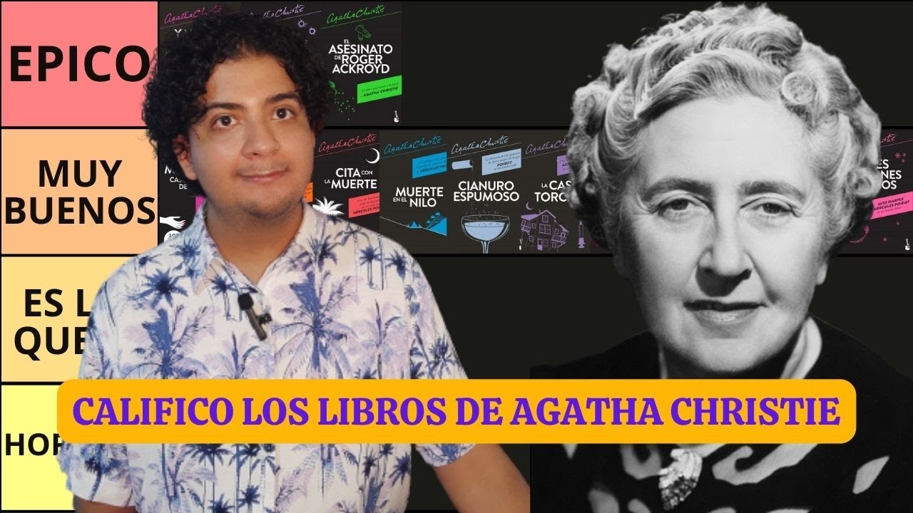 Ranking de TODOS los Libros que He Leído de AGATHA CHRISTIE | TIER LIST Agatha Christie' Books