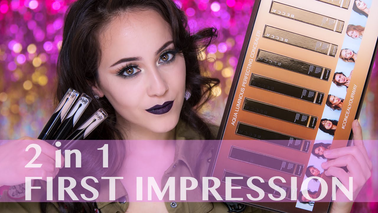 First Impression 2 in 1 Becca Cosmetics & Kat Von D | Concealer | Hatice Schmidt