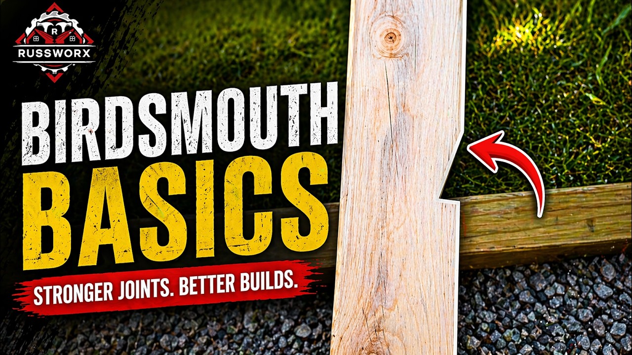 Perfect Rafters Start Here: The Birdsmouth Cut