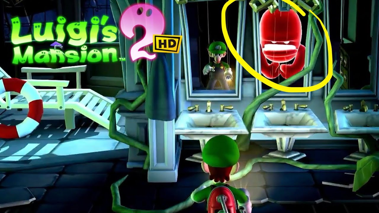 WHAT IS STARING AT ME | Luigi's Mansion 2 HD