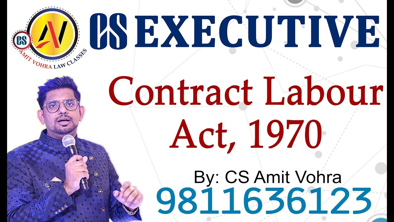 Contract Labour Act, 1970