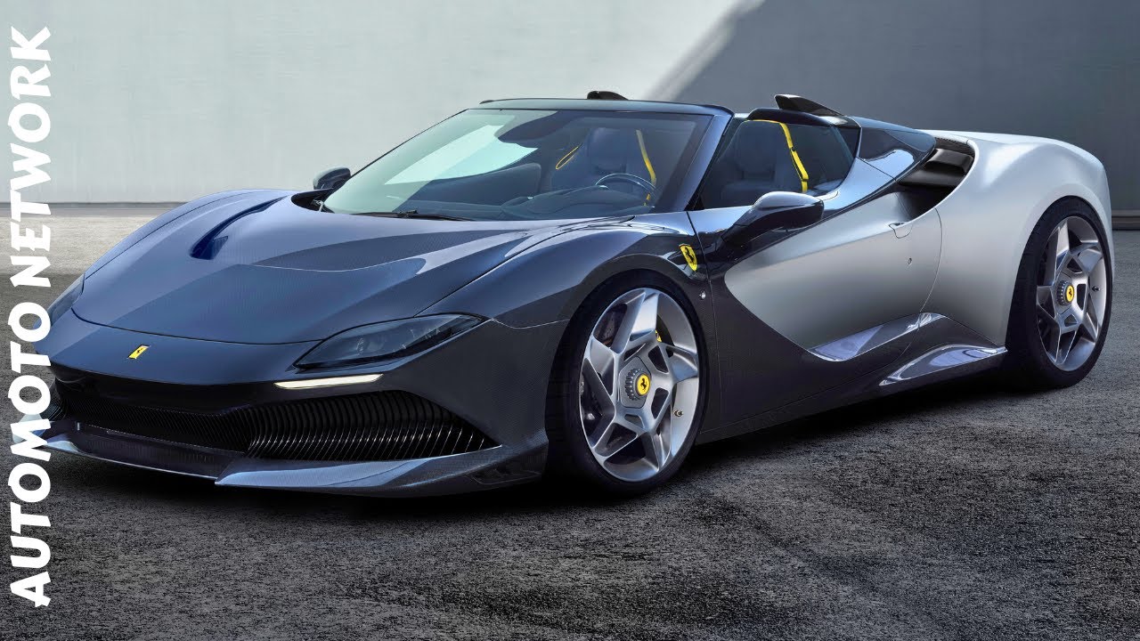Ferrari Unveils Spectacular One-Off SP-8: A Roofless Masterpiece!