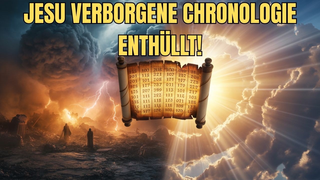 DIE VERBORGENE ENTRÜCKUNG CHRONOLOGIE die Jesus verschlüsselte (DRINGEND 2026)