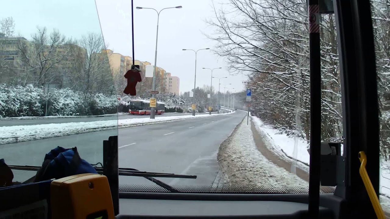 Jízda linkou 102 směr Kobylisy