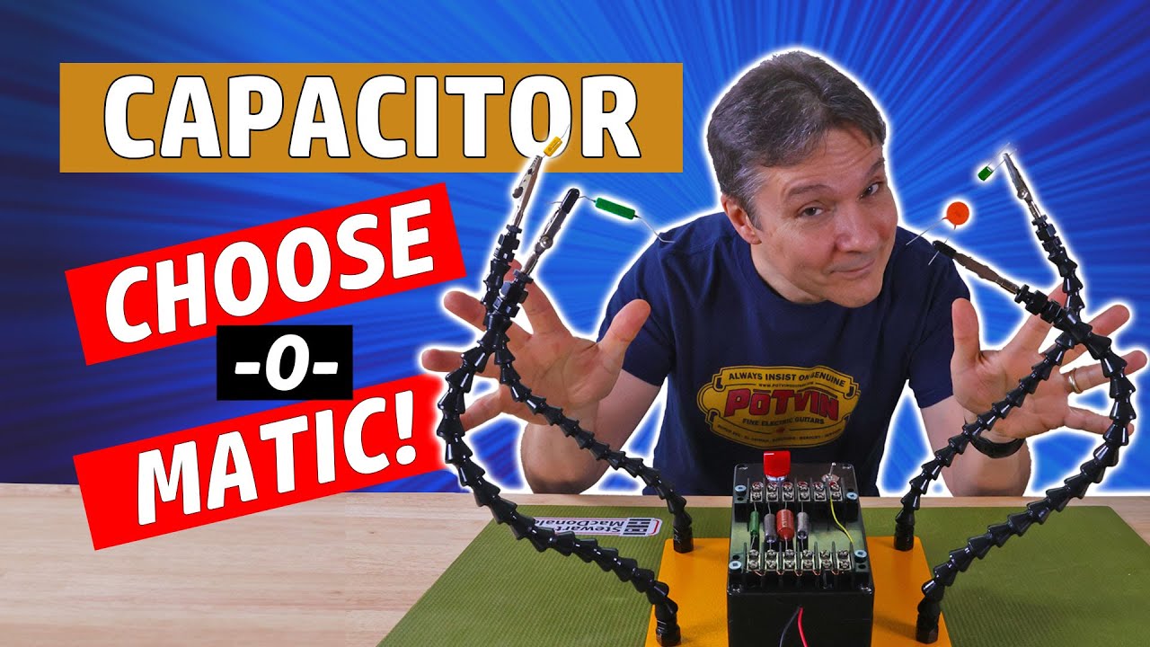 DIY Guitar Tone Capacitor Sampler