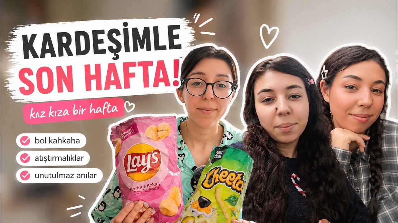 GİTMEDEN ÖNCE HER ŞEYİ YAPTIK 💔 SON HAFTA VLOG