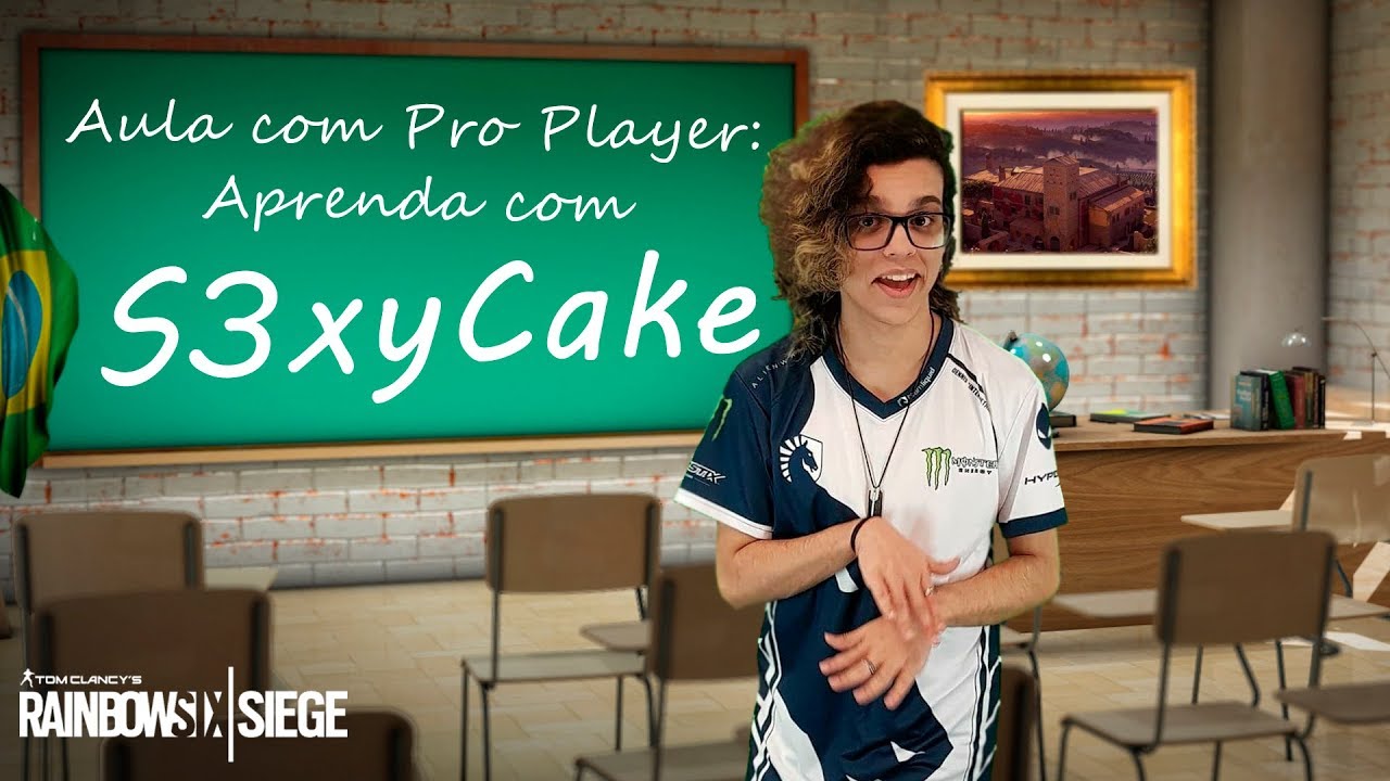 RAINBOW SIX - S3xyCake ensina truques no mapa Mans&atilde;o!