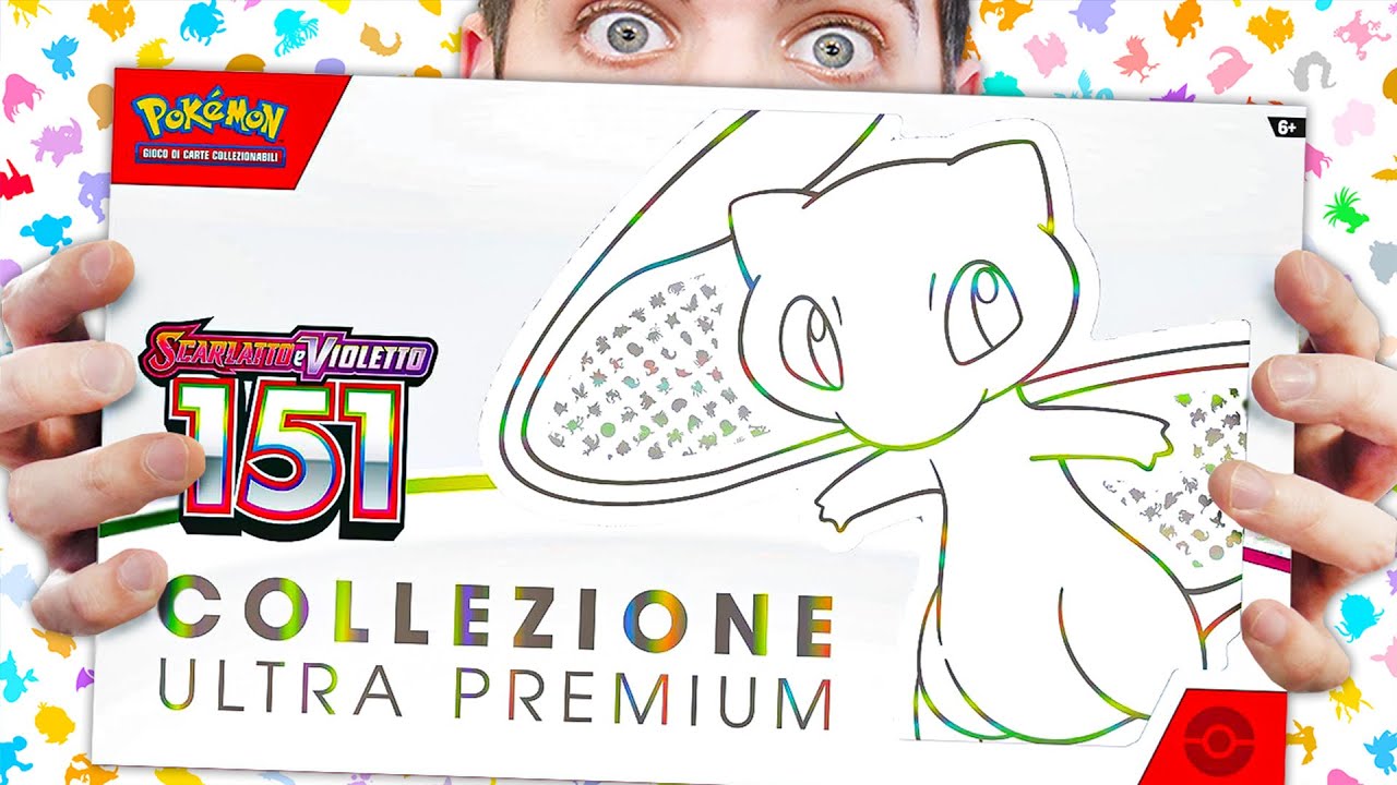 APRO LA COLLEZIONE SPECIALE ULTRA PREMIUM 151 DI MEW! - Pokemon TCG Ultra Premium Collection