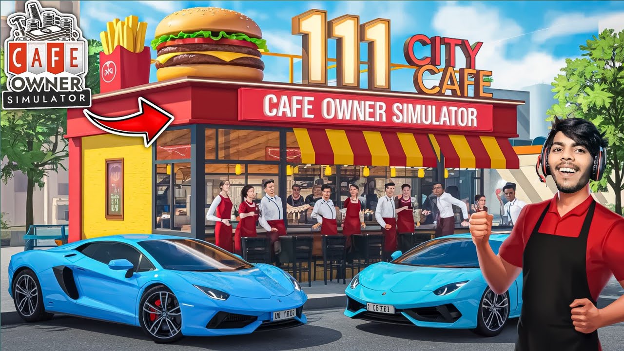 CAFE OWNER BUSINESS SIMULATOR ON MOBILE