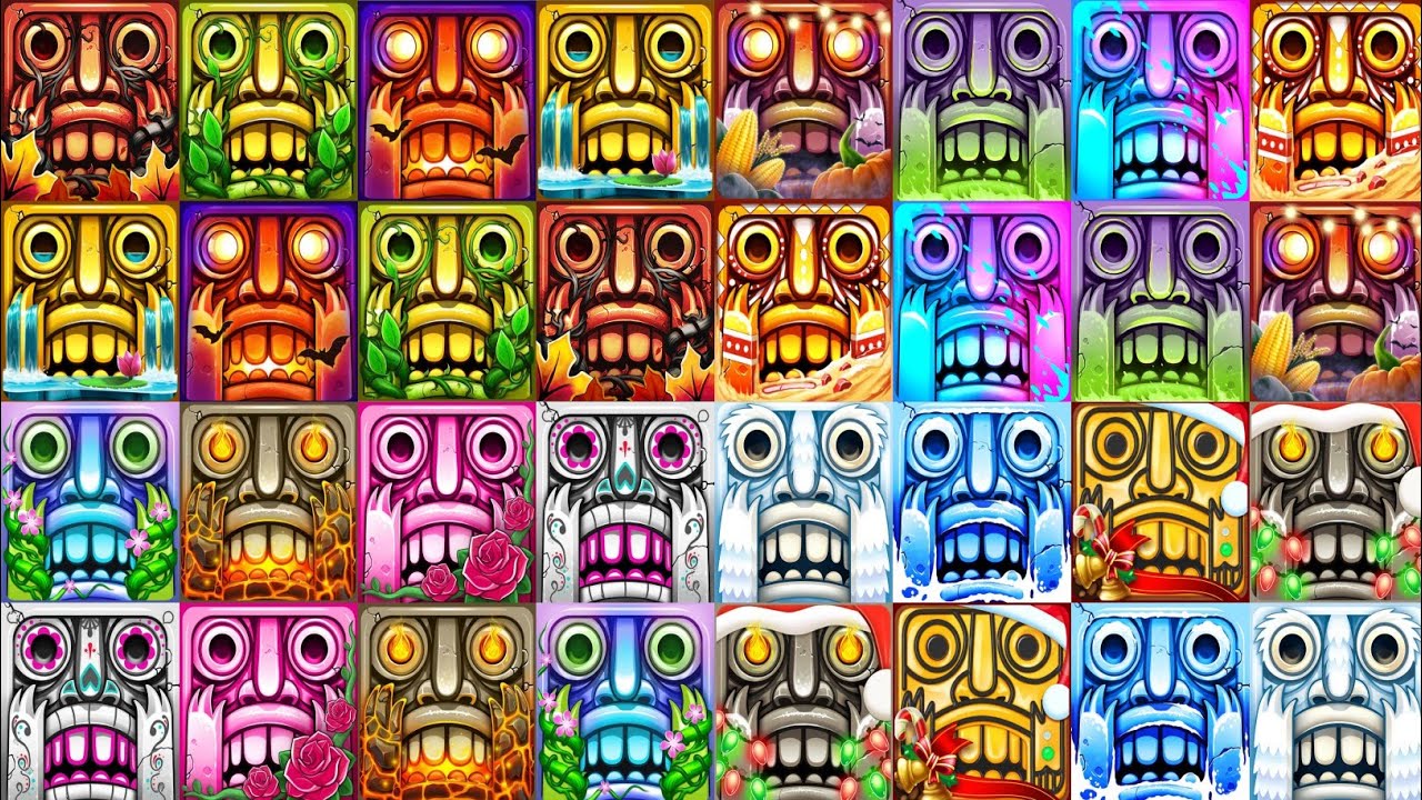 TEMPLE RUN 2 ALL MAPS