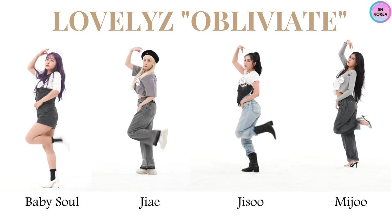 [ENG SUB] Lovelyz 'Obliviate' FanCam/Focus/Solo Cam (Baby Soul, Jiae, Jisoo, Mijoo) Dance Comparison