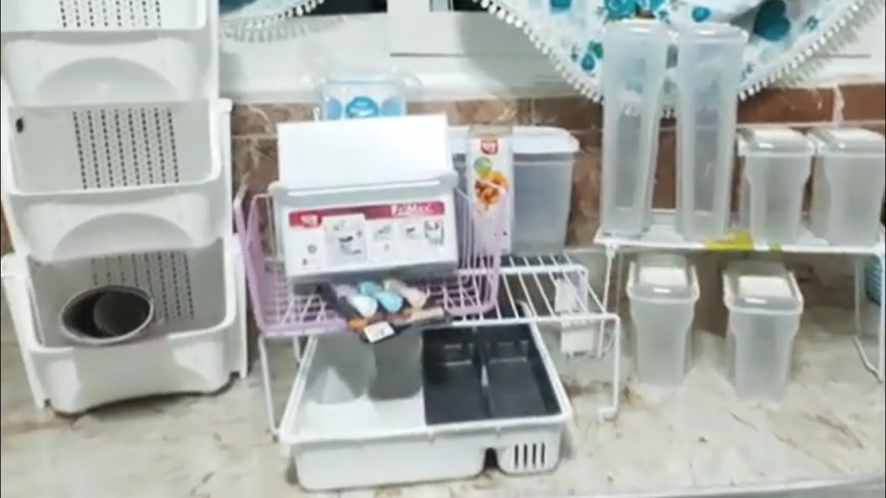 ج2/المنظمات اللي شريت🛍 للمطبخ بالثمن💵 و كيفية استغلالها👍