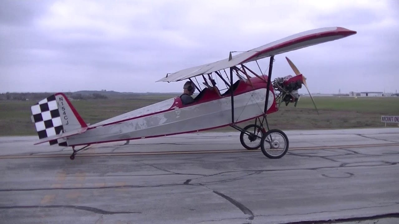 Test flying the old Pietenpol again.