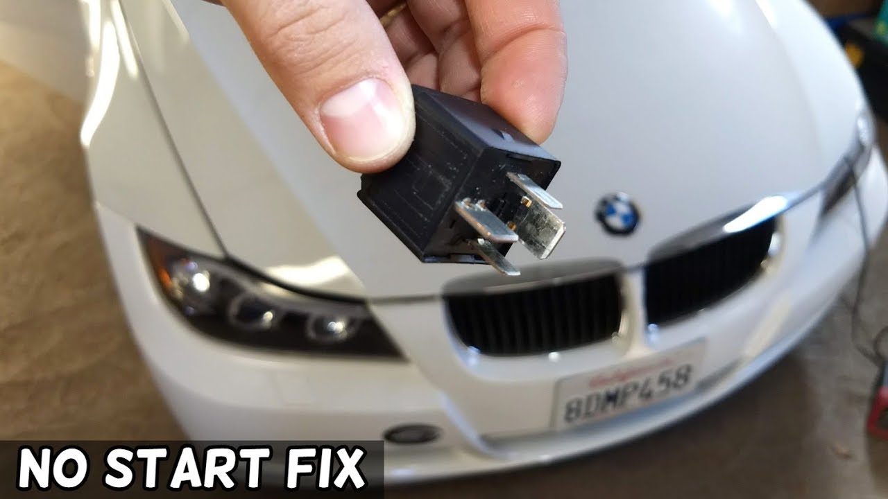 BMW DOES NOT START E90 E91 E92 E93 CAS MODULE RELAY