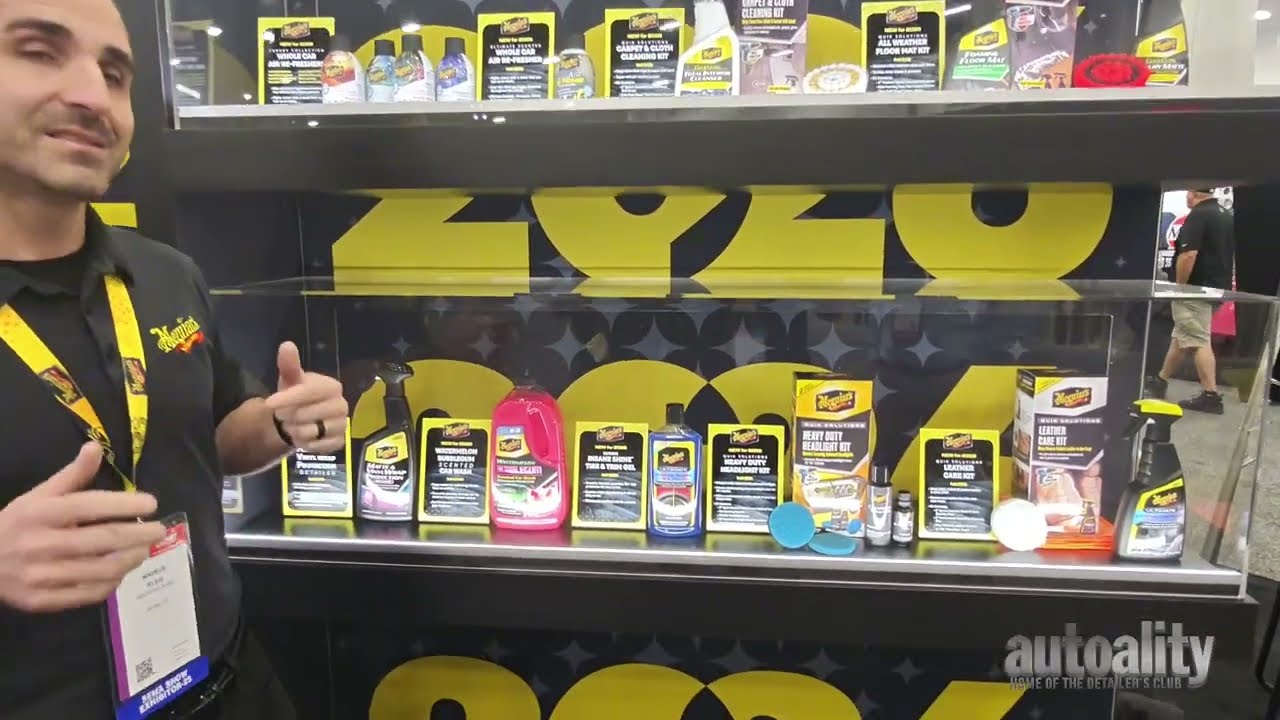 Meguiars New Products  for 2026 with Markus Kleis from SEMA