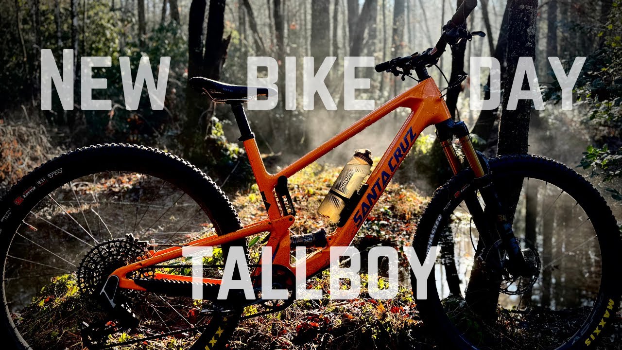 BEST TRAIL BIKE EVER? | SANTA CRUZ TALLBOY CC FIRST RIDE | BACKYARD TRAILS | CHARLOTTE, NC