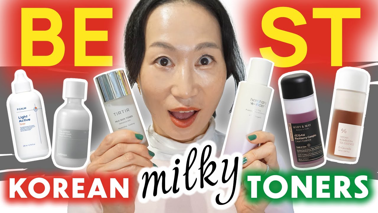 TOP 6 Korean Milky Toners of 2024 ✨💦 #koreanskincare