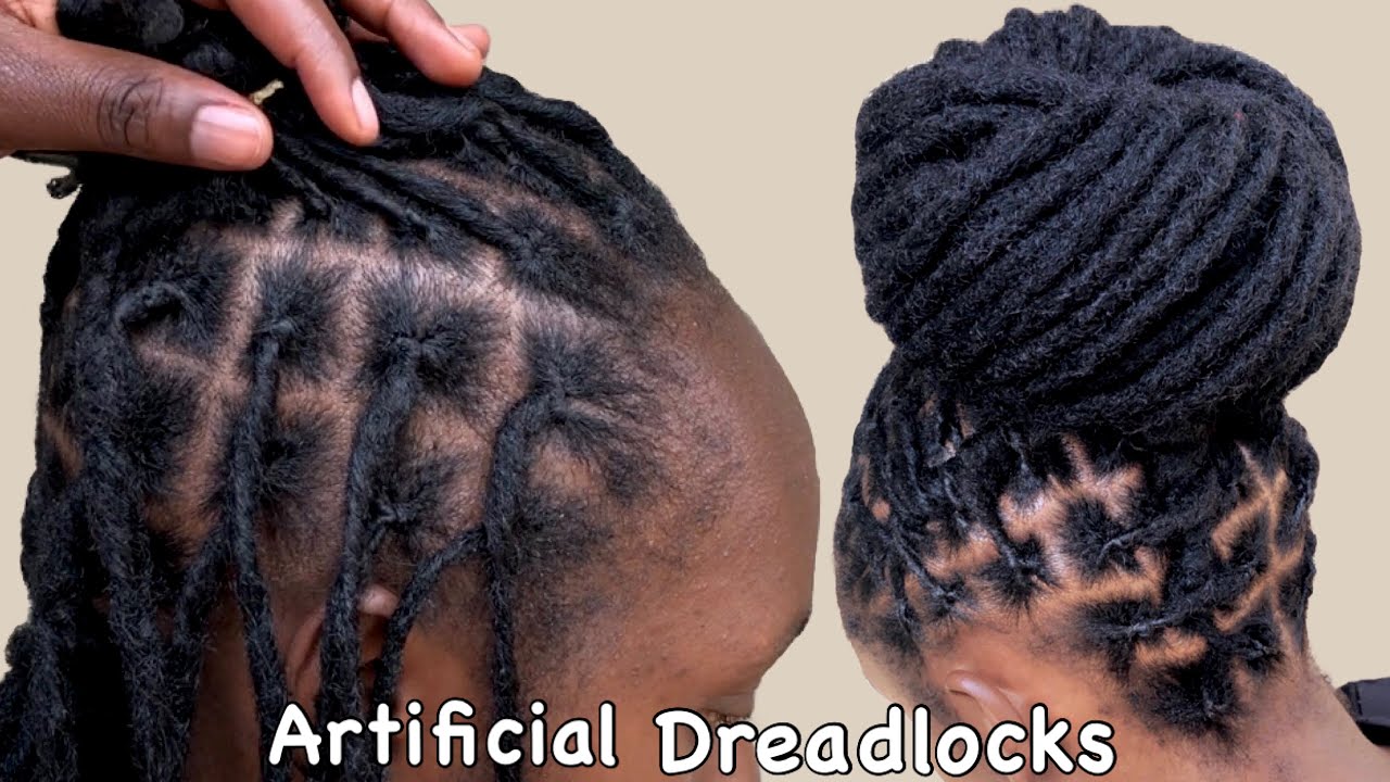 DREADLOCKS EXTENSION ON PERMANENT LOCKS | RE-TOUCH METHOD (part1)@JANEILHAIRCOLLECTION
