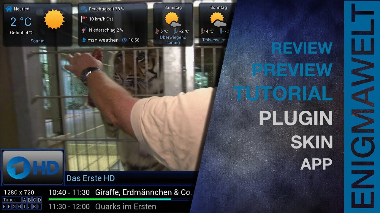 Premium Skin - BlueAccents FHD4ATV | Deutsch