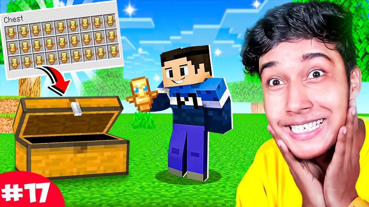 I Build Unlimited Totem Farm | Minecraft Hardcore Part 17
